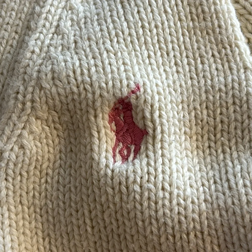 Ralph Lauren Cream Cableknit Cardigan 9M Baby Girl Ralph Lauren Cream Cardigan